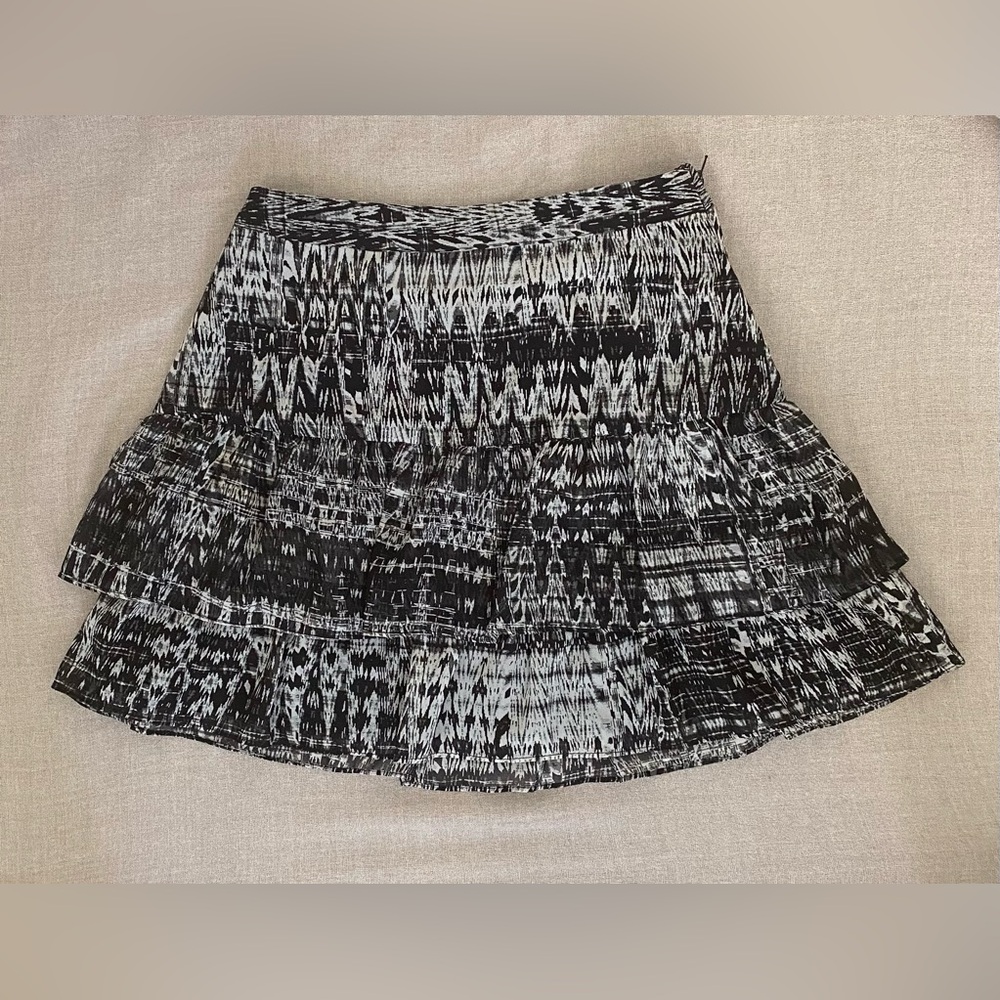 H&M Tiered Mini Skirt